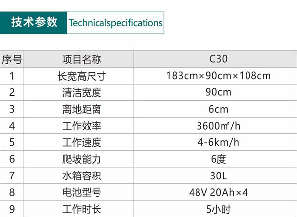 电动海西直辖尘推车C30